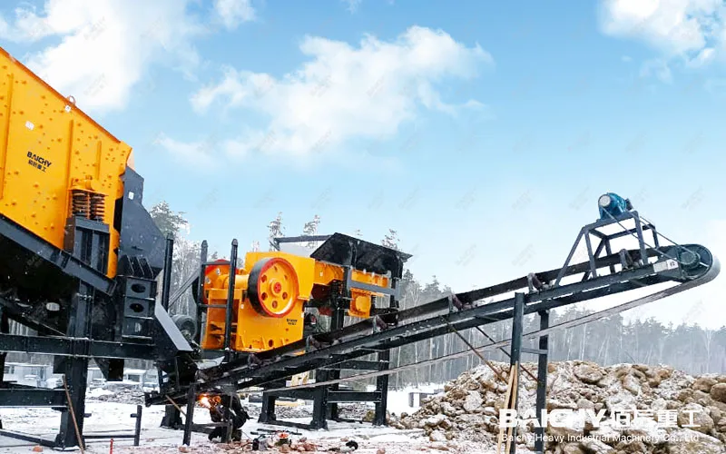 ＂Золотая комбинация＂ для эффективной работы дробильных установок на полозьях