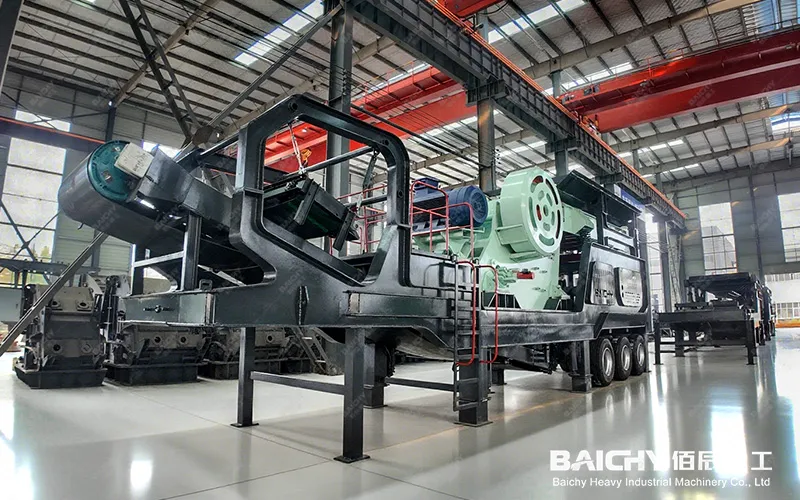 Первичная мобильная дробильная установка YDPZ106-1142