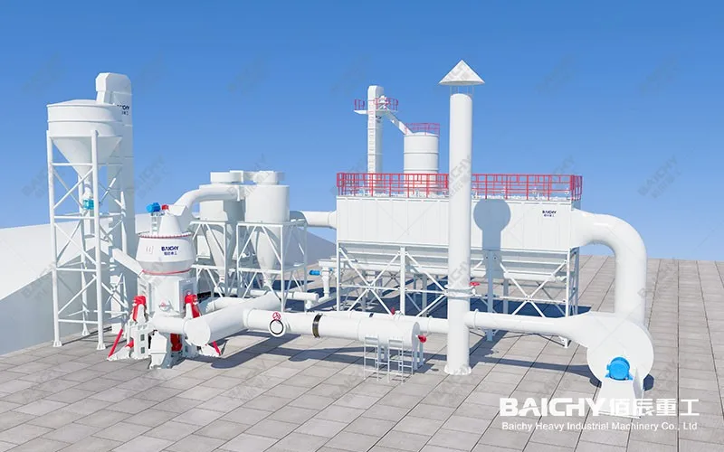 Комплексная линия с вертикальной мельницей Baichy